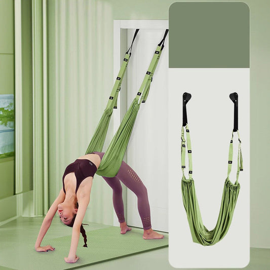 Aerial Yoga Strap – Adjustable Stretching & Inversion Belt for Leg Splits, Flexibility Training, with… — product image 2
