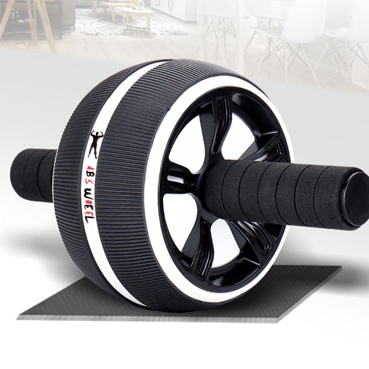 Ab Wheel Roller with Stainless Steel Core & Kneeling Pad - Darian Fits