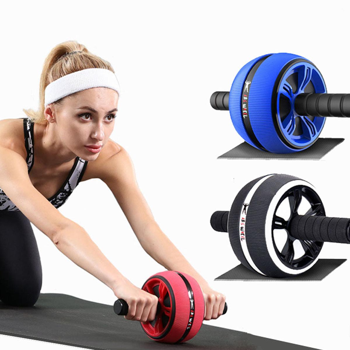 Ab Wheel Roller with Stainless Steel Core & Kneeling Pad - Darian Fits