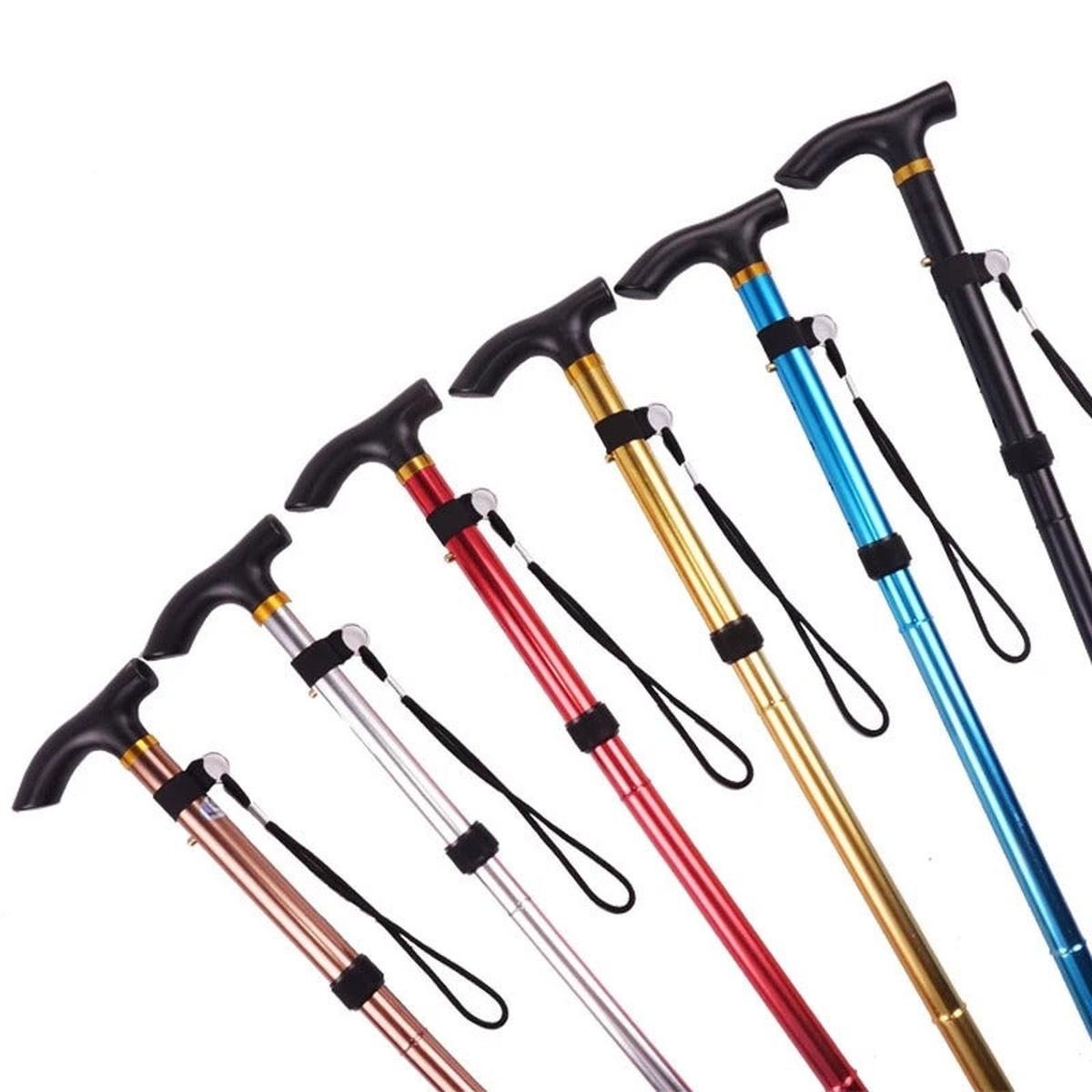 Aluminum Folding Telescopic Trekking Pole 27cm Compact - Darian Fits