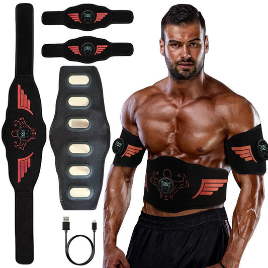 EMS Abdominal Toning Belt | Muscle Stimulator for Waist, Arm & Leg | USB Rechargeable, 10 Modes & 39… — product image 2