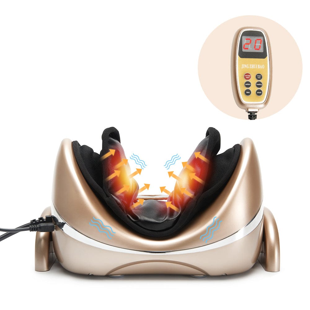 Neck Massage Pillow for Pain Relief – Cervical Chiropractic Traction Device with Heating, Vibration &… — product image 12