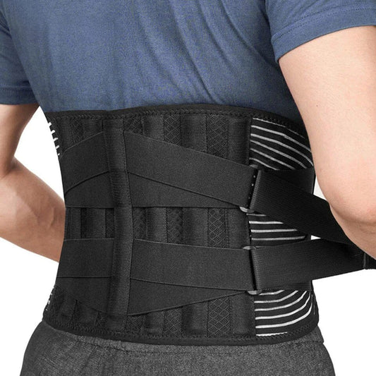 Lower Back Brace with 6 Stays – Orthopedic Lumbar Support Belt for Gym, Pain Relief, Anti-Skid… — product image 2