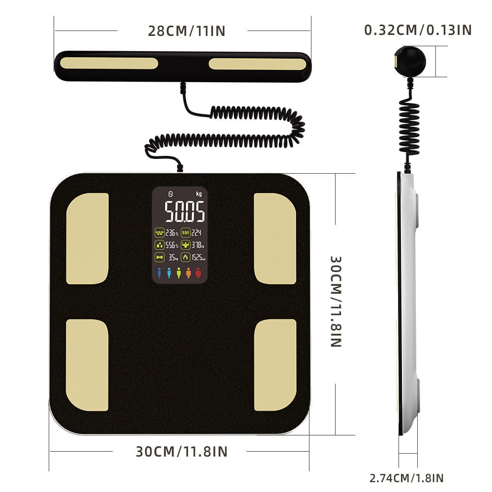Smart Body Composition Scale - Digital Bioimpedance Scale for Body Fat — product image 12