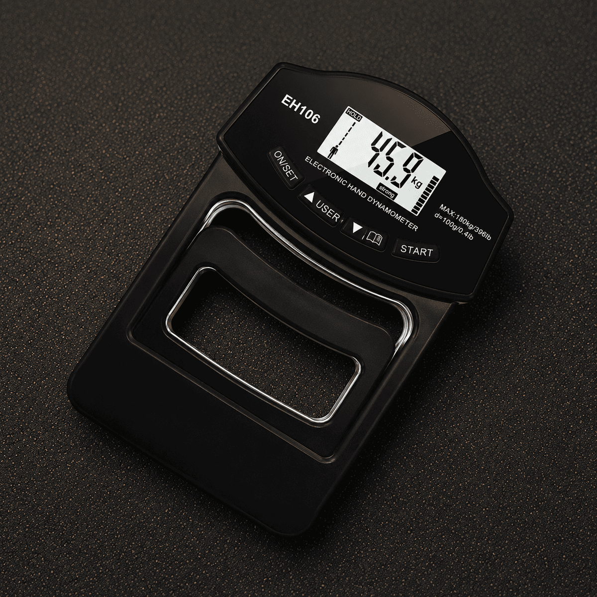 Digital Hand Dynamometer Grip Strength Tester 120kg USB LCD - Darian Fits