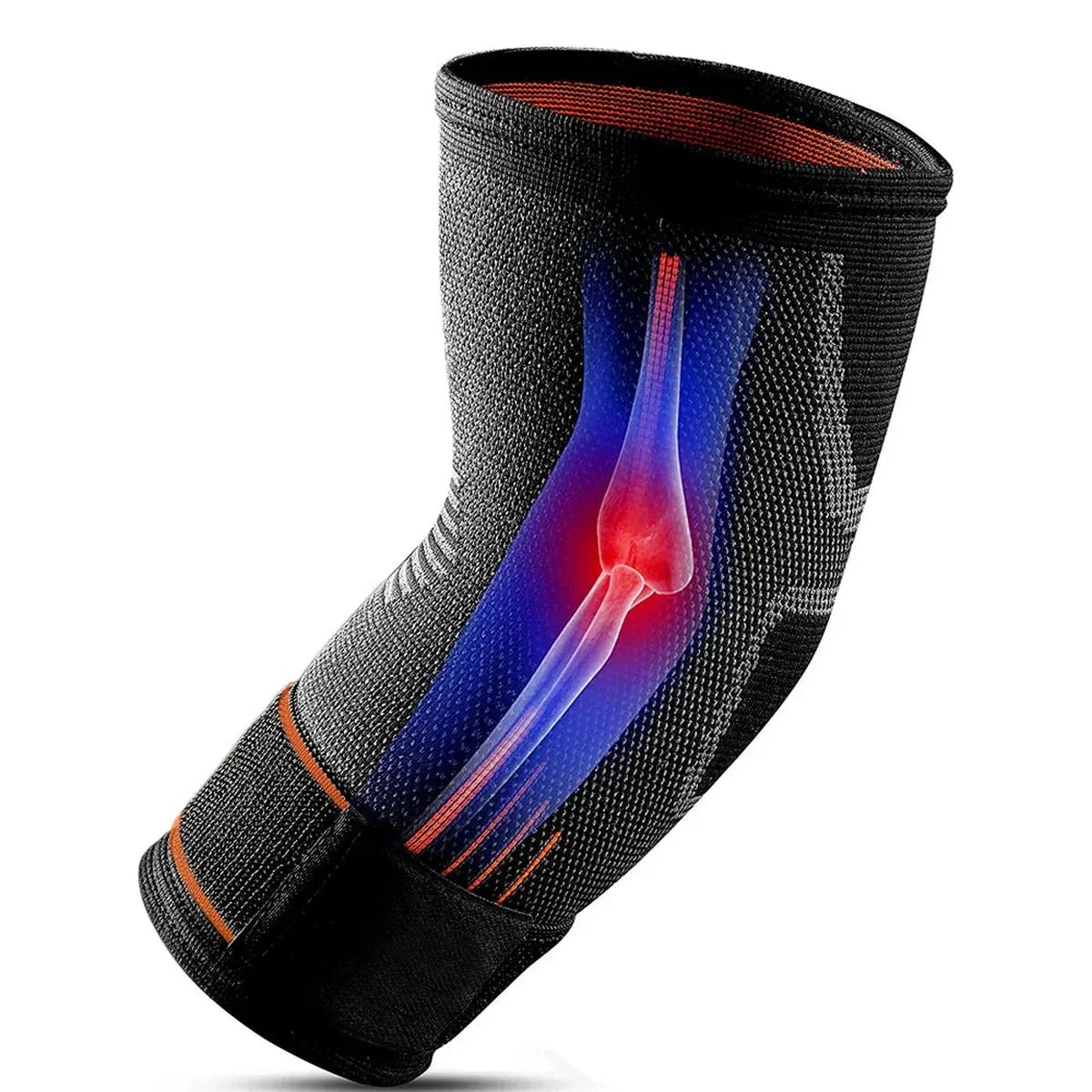 Elbow Compression Sleeve Elastic Breathable Support Single Piece - Darian Fits
