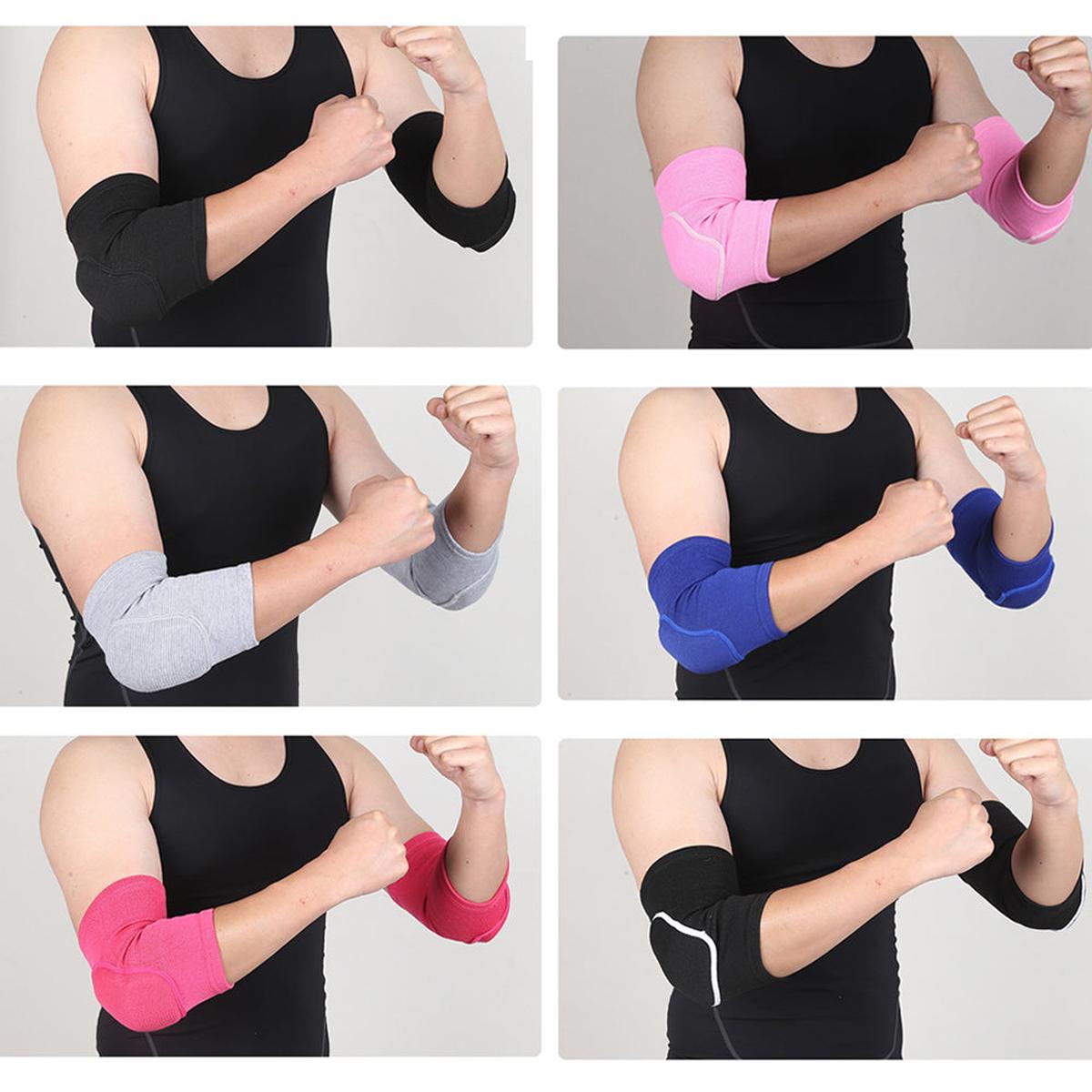 Elbow Compression Sleeve Elastic Breathable Support Single Piece - Darian Fits
