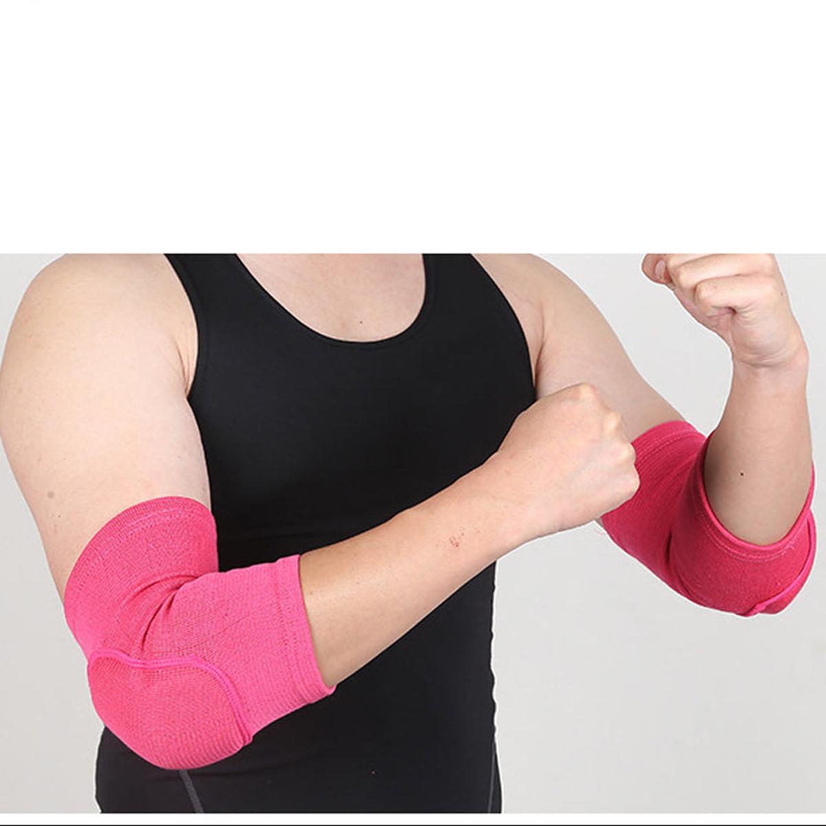 Elbow Compression Sleeve Elastic Breathable Support Single Piece - Darian Fits