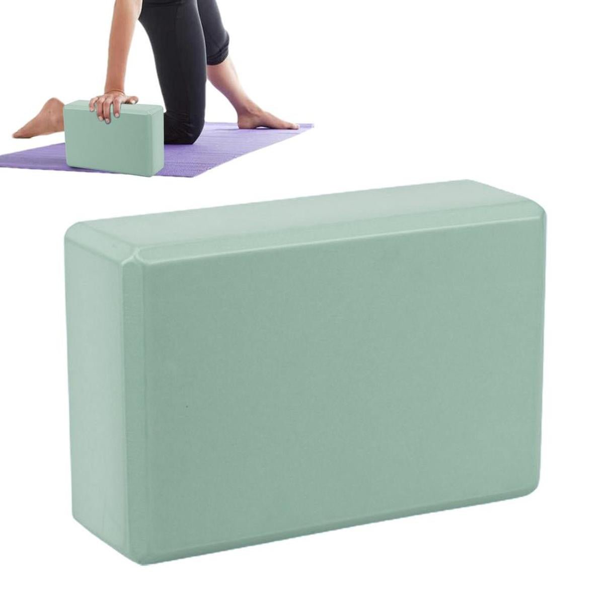High Density EVA Foam Yoga Block 23x15x7.6 cm Non - Slip Support - Darian Fits
