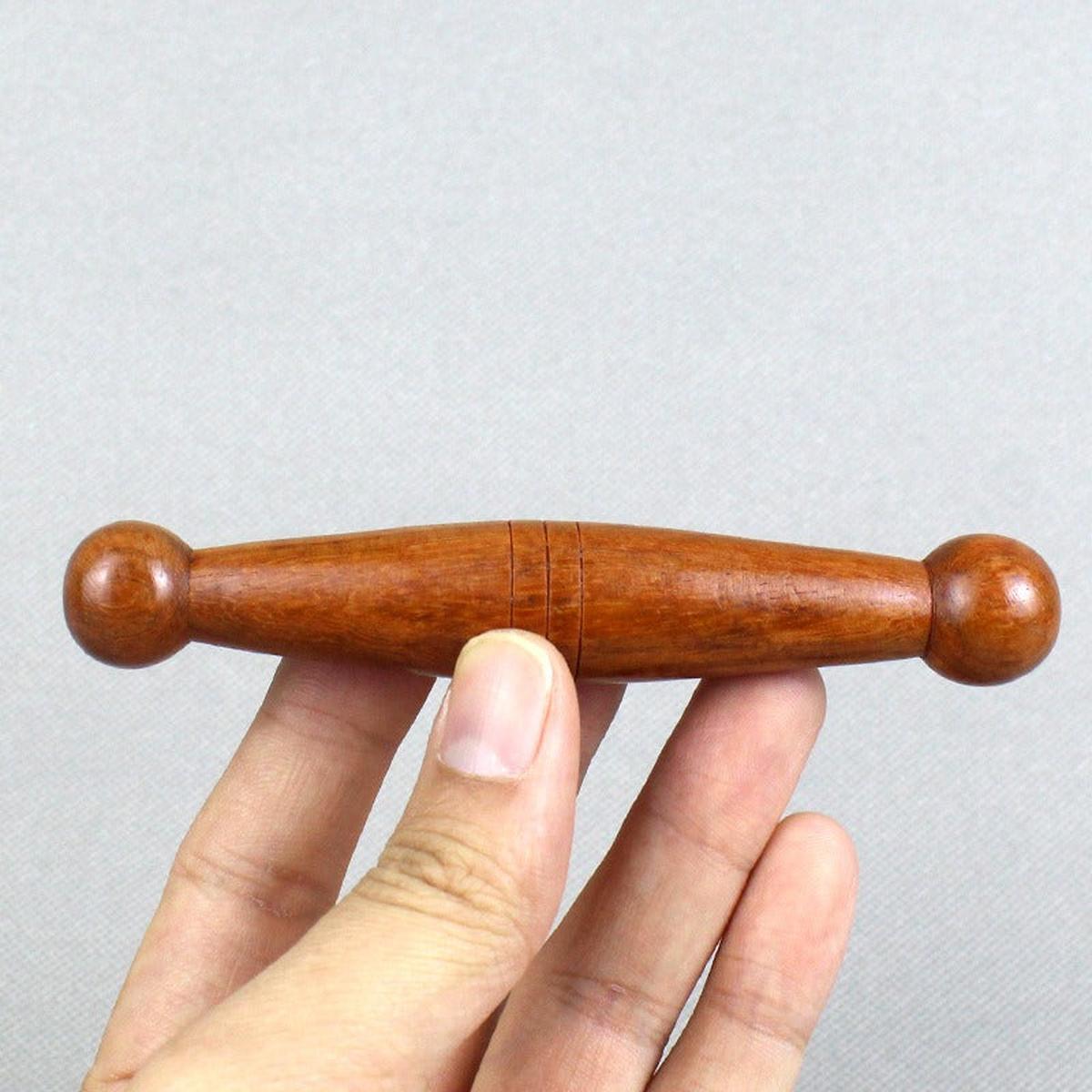 Natural Wood Massage Roller Stick for Body and Feet - Darian Fits