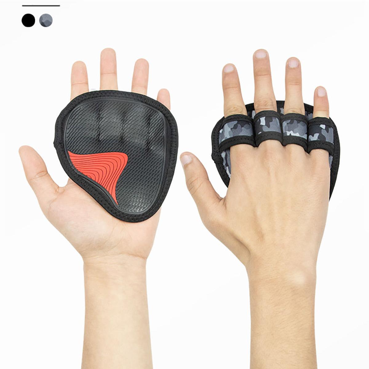 Neoprene Fingerless Lifting Grip Pads with Anti - Slip Texture - Darian Fits