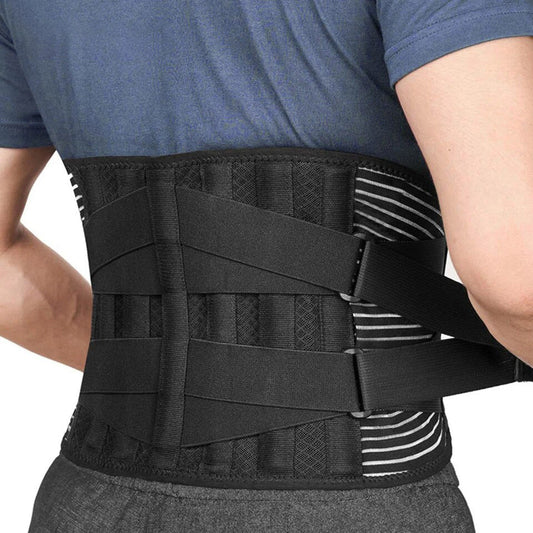Lower Back Brace with 6 Stays – Orthopedic Lumbar Support Belt for Gym, Pain Relief, Anti-Skid… — product image 2