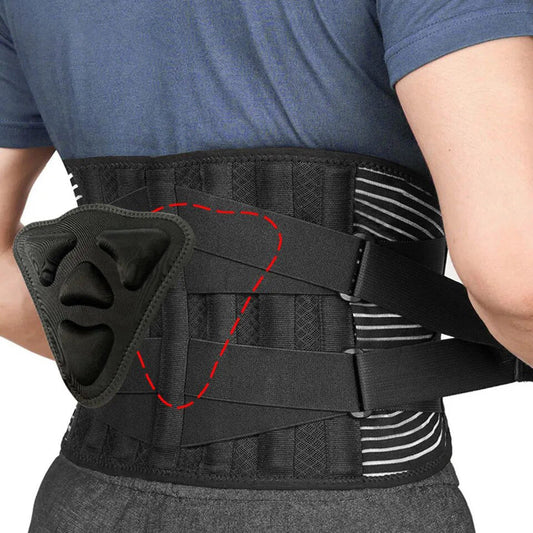 Lower Back Brace with 6 Stays – Orthopedic Lumbar Support Belt for Gym, Pain Relief, Anti-Skid… — product image 1