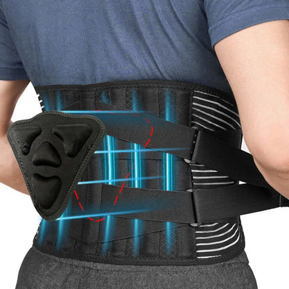 Lower Back Brace with 6 Stays – Orthopedic Lumbar Support Belt for Gym, Pain Relief, Anti-Skid… — product image 4