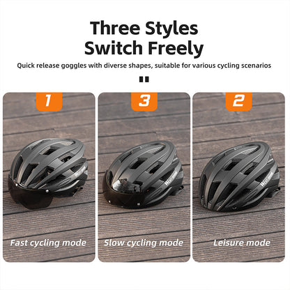 Magnetic Lens Cycling Helmet - Breathable, Lightweight MTB & Road Bike Helmet for Men & Women,… — product image 9