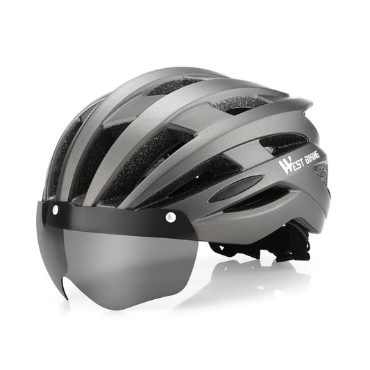 Magnetic Lens Cycling Helmet - Breathable, Lightweight MTB & Road Bike Helmet for Men & Women,… — product image 2