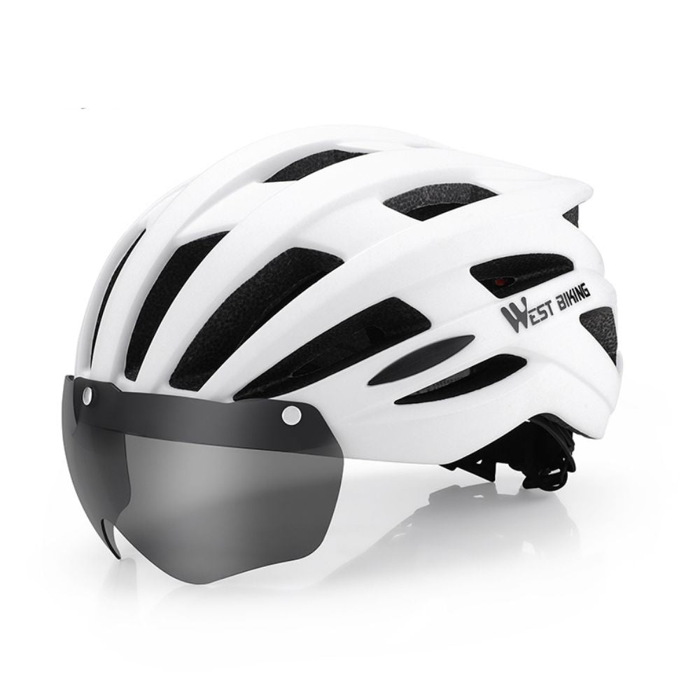 Magnetic Lens Cycling Helmet - Breathable, Lightweight MTB & Road Bike Helmet for Men & Women,… — product image 1