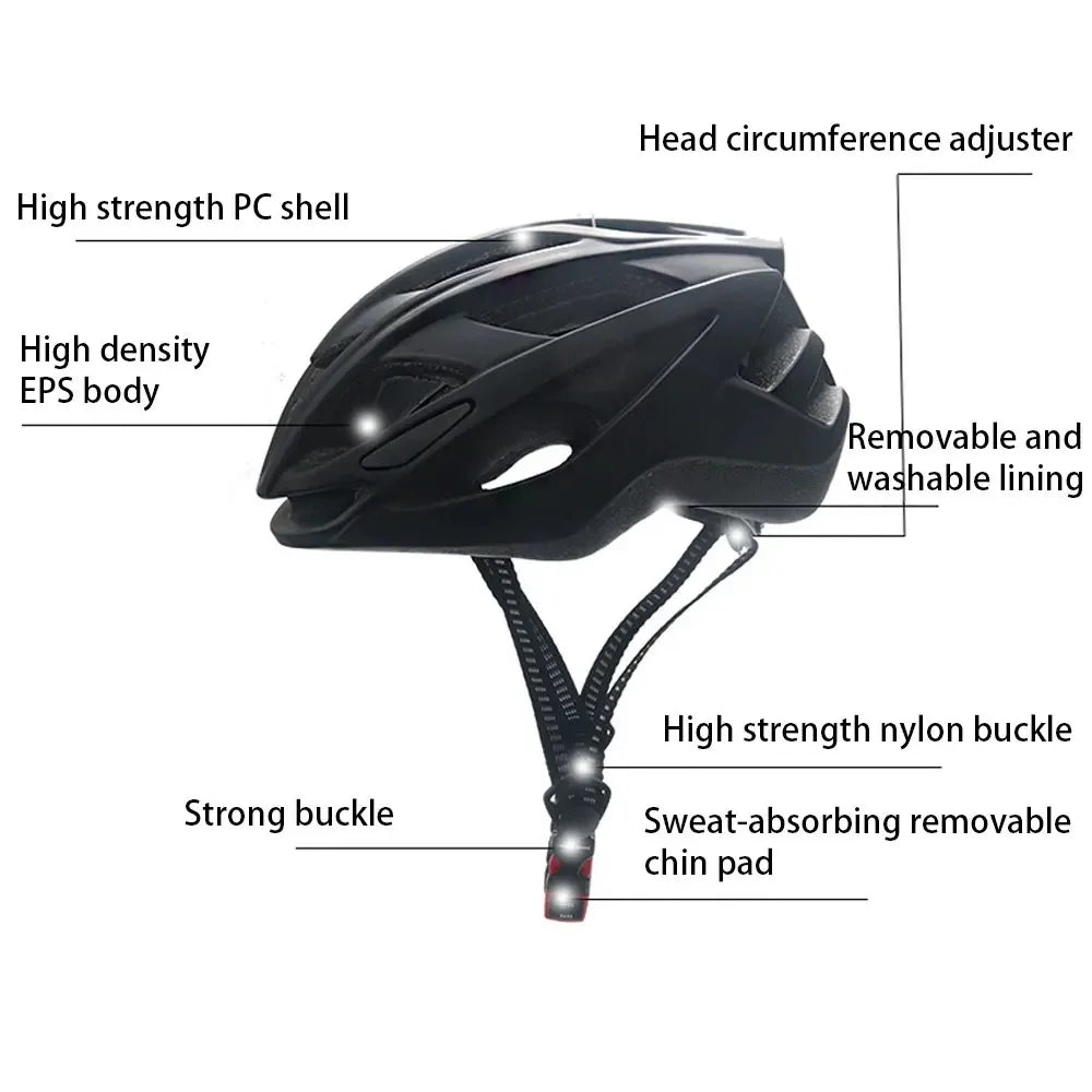 Magnetic Lens Cycling Helmet - Breathable, Lightweight MTB & Road Bike Helmet for Men & Women,… — product image 11