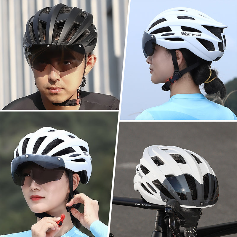 Magnetic Lens Cycling Helmet - Breathable, Lightweight MTB & Road Bike Helmet for Men & Women,… — product image 12
