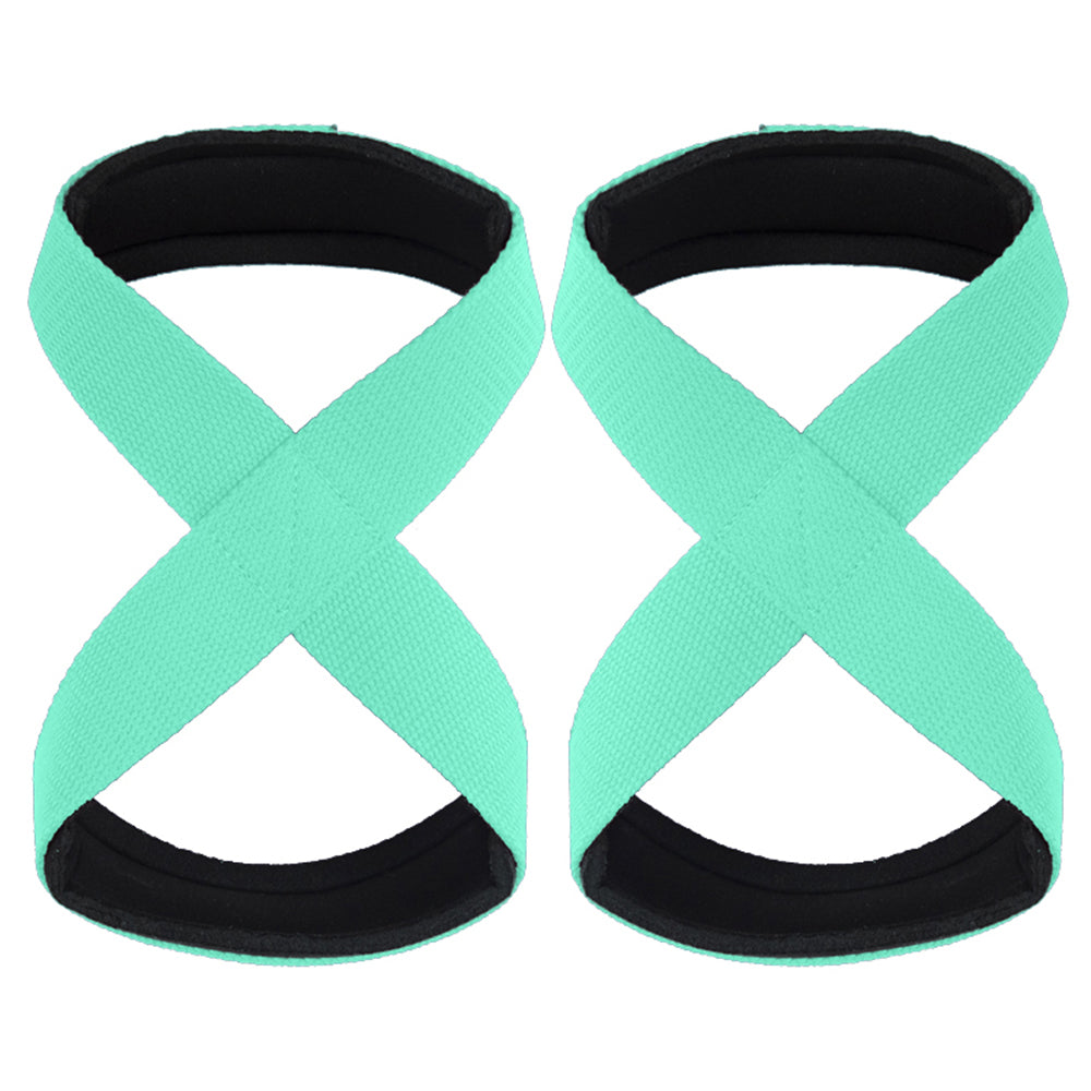 Padded Figure 8 Straps for Deadlift – Weight Lifting Wrist Straps for Power Lifters, Workout… — product image 6
