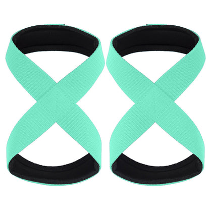 Padded Figure 8 Straps for Deadlift – Weight Lifting Wrist Straps for Power Lifters, Workout… — product image 6
