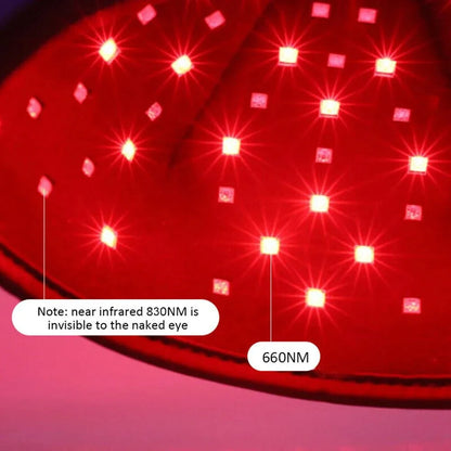 660nm & 830nm LED Light Cap – Red & Near-Infrared Wearable Hat for Scalp Comfort and Relaxation Use — product image 11