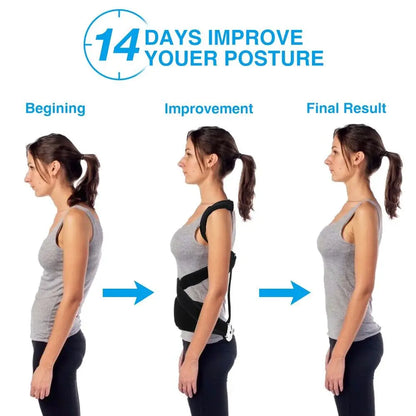 Adjustable Back Brace Posture Corrector for Scoliosis & Hunchback Relief — product image 5