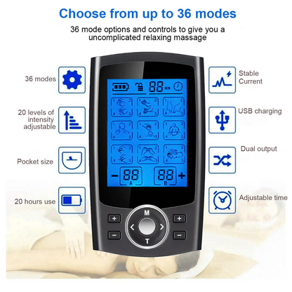 Adjustable Electric Muscle Massager - Slimming Machine with 24 Modes — product image 8