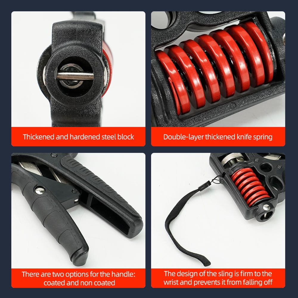Adjustable Hand Grip Strengthener - 5-120kg Finger Expander for Arm — product image 12