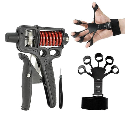 Adjustable Hand Grip Strengthener - 5-120kg Finger Expander for Arm — product image 3