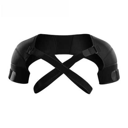 Adjustable Shoulder Brace for Sports, Back Pain Relief, Compression Support, Double Bandage Strap,… — product image 8
