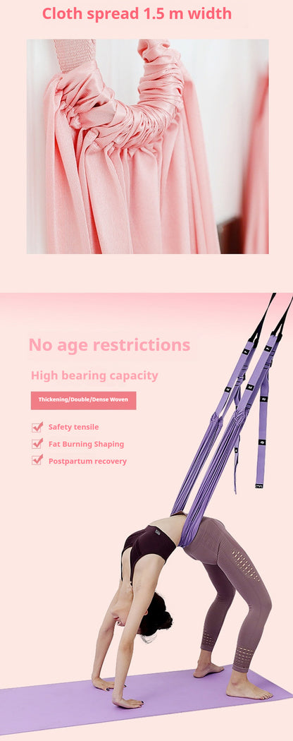 Aerial Yoga Belt – Durable Inversion Trainer for Yoga, Fitness, and Stretching, Thick Elastic Design… — product image 12