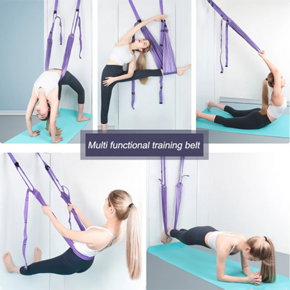 Aerial Yoga Belt – Durable Inversion Trainer for Yoga, Fitness, and Stretching, Thick Elastic Design… — product image 8