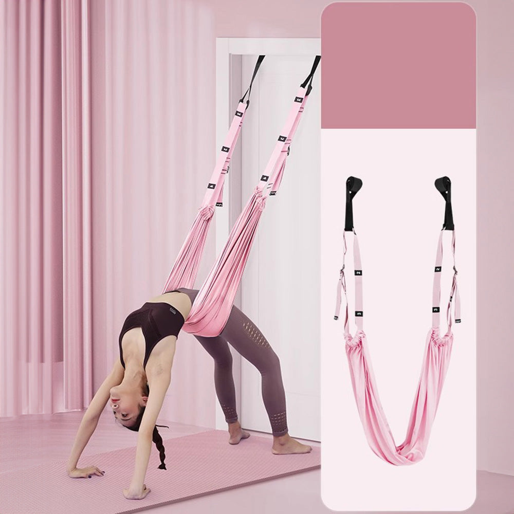 Aerial Yoga Strap – Adjustable Stretching & Inversion Belt for Leg Splits, Flexibility Training, with… — product image 1