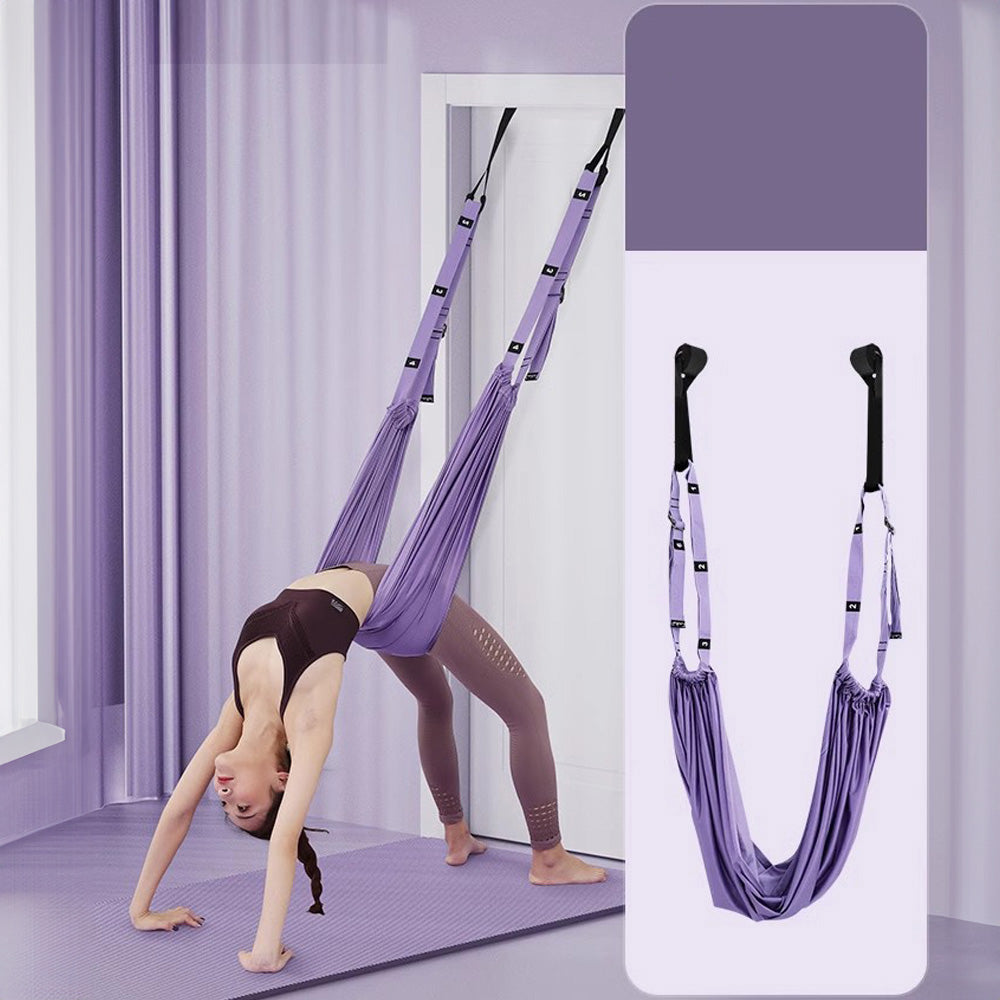 Aerial Yoga Strap – Adjustable Stretching & Inversion Belt for Leg Splits, Flexibility Training, with… — product image 3