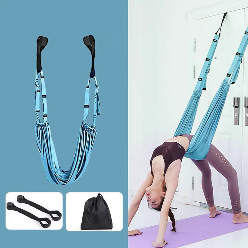 Aerial Yoga Strap – Adjustable Stretching & Inversion Belt for Leg Splits, Flexibility Training, with… — product image 4