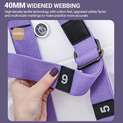 Aerial Yoga Strap – Adjustable Stretching & Inversion Belt for Leg Splits, Flexibility Training, with… — product image 6