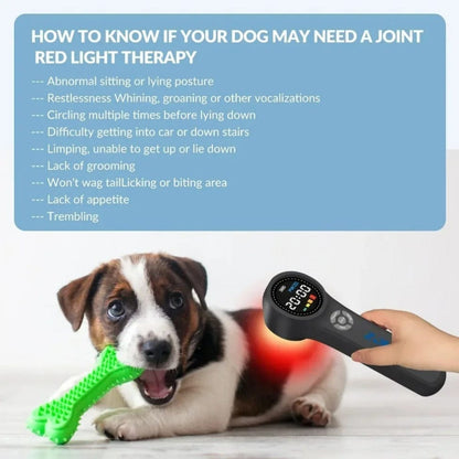 Cold Laser Therapy Device for Pain Relief | 4x808nm & 16x650nm Infrared Light Therapy | Handheld… — product image 10
