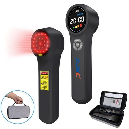 Cold Laser Therapy Device for Pain Relief | 4x808nm & 16x650nm Infrared Light Therapy | Handheld… — product image 2