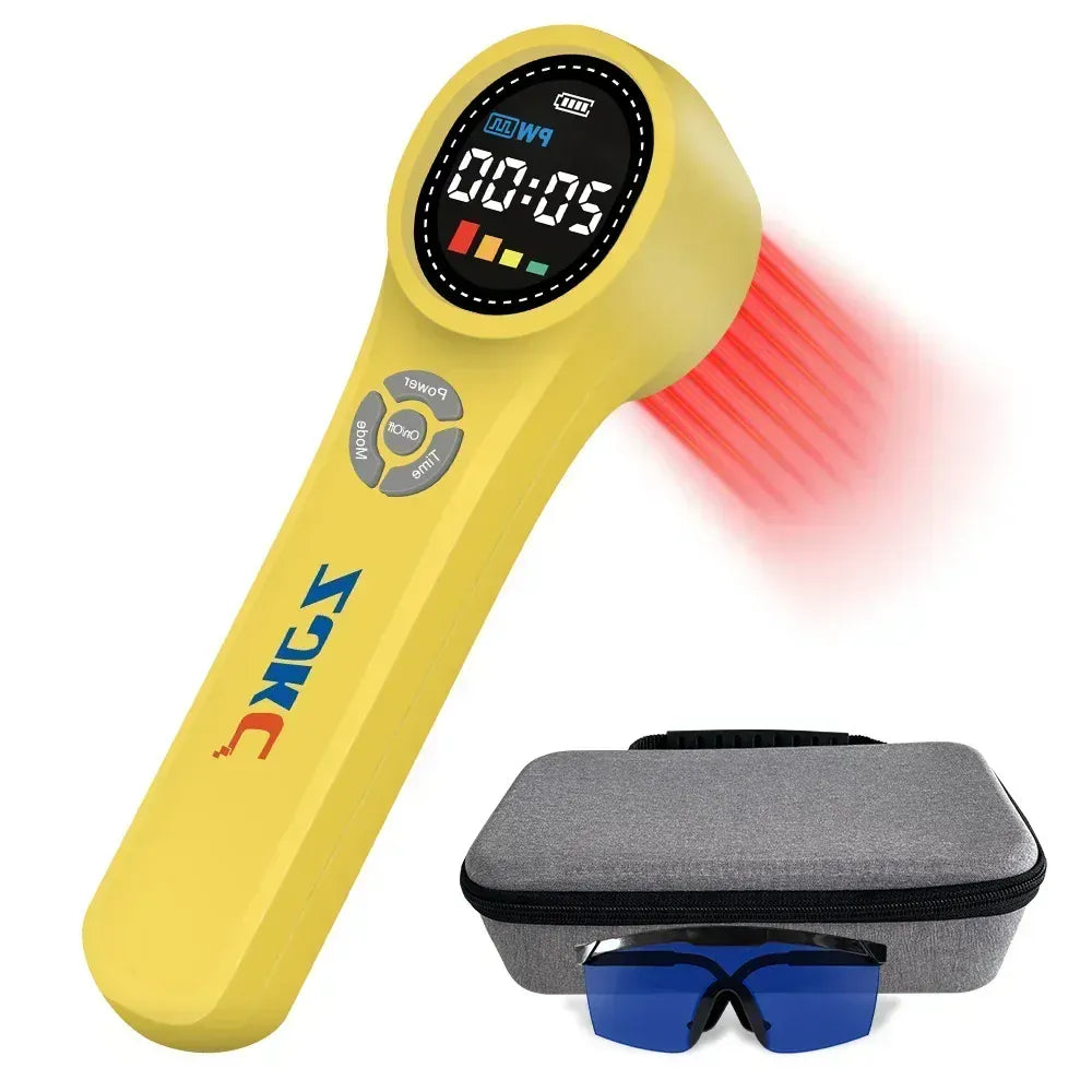 Cold Laser Therapy Device for Pain Relief | 4x808nm & 16x650nm Infrared Light Therapy | Handheld… — product image 9