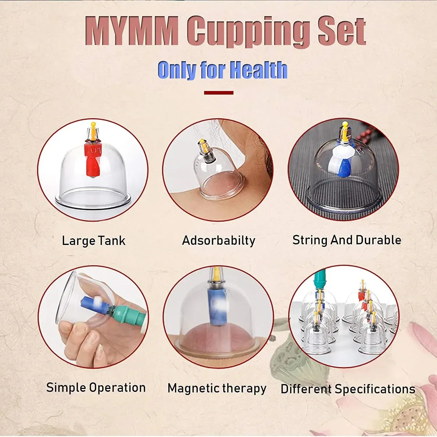 Cupping Therapy Set – Professional Vacuum Suction Cups for Chinese Medicine Physiotherapy, Massage,… — product image 8