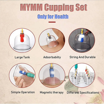 Cupping Therapy Set – Professional Vacuum Suction Cups for Chinese Medicine Physiotherapy, Massage,… — product image 8