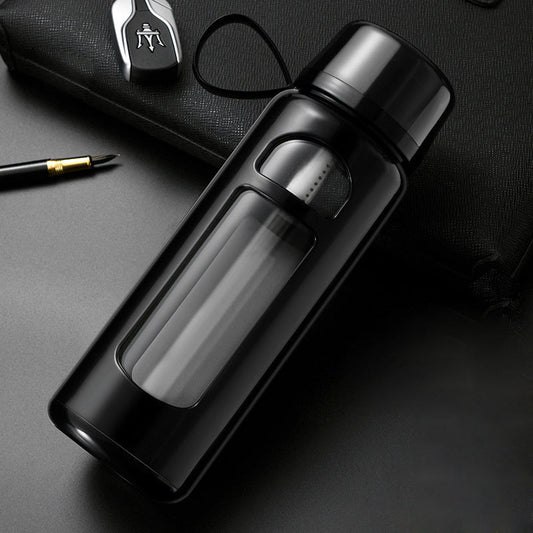 Double-Layer Insulated Tea Cup with Water Separation — product image 2