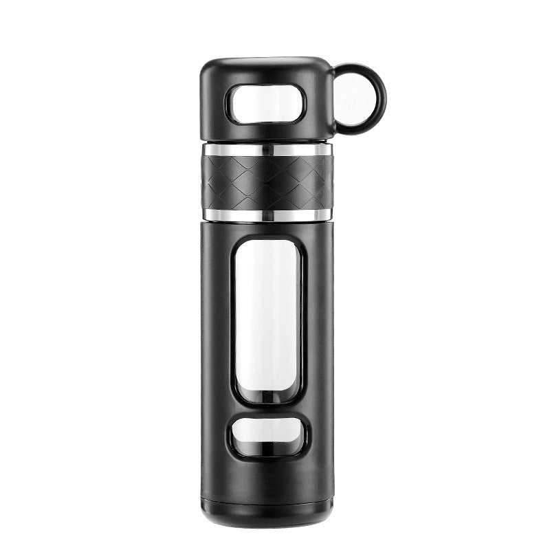 Double-Layer Insulated Tea Cup with Water Separation — product image 5