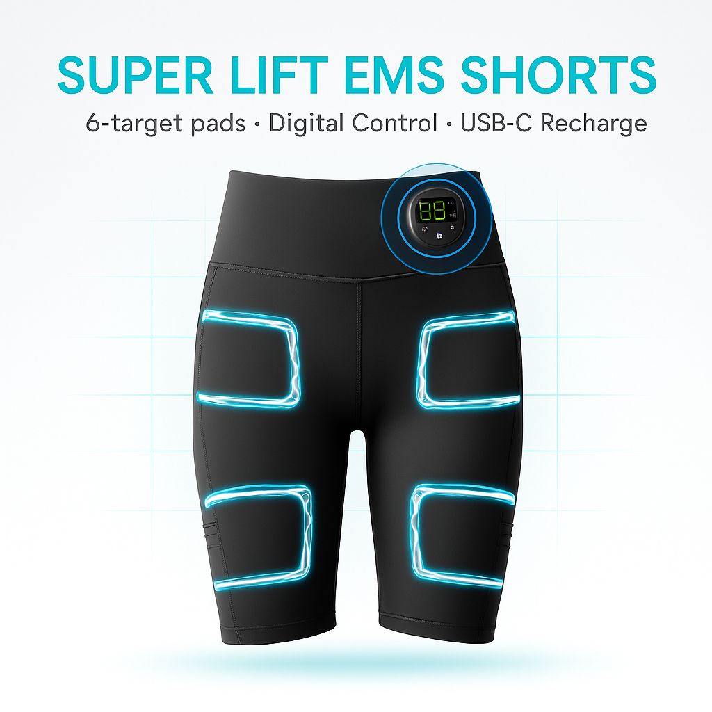 EMS Muscle Stimulation Massage Pants for Weight Loss and Leg Shaping — product image 6