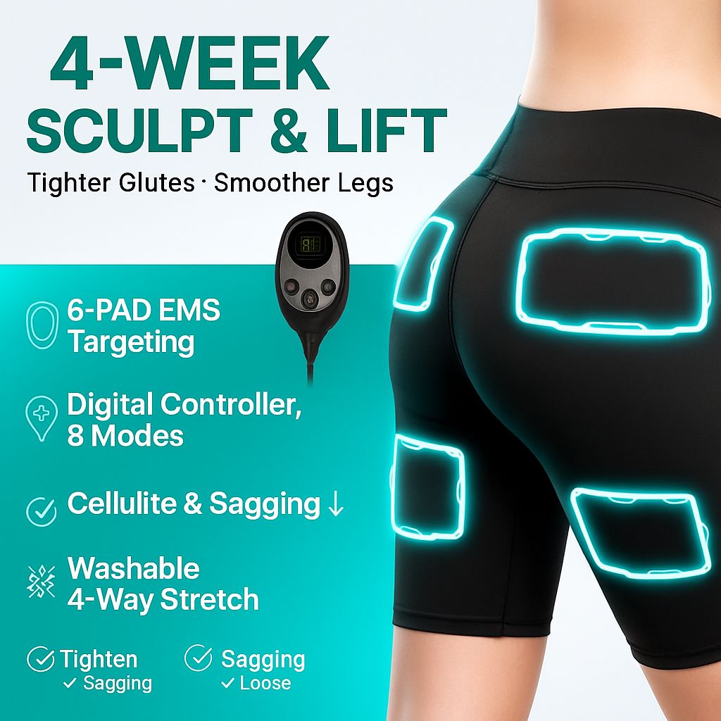 EMS Muscle Stimulation Massage Pants for Weight Loss and Leg Shaping — product image 8