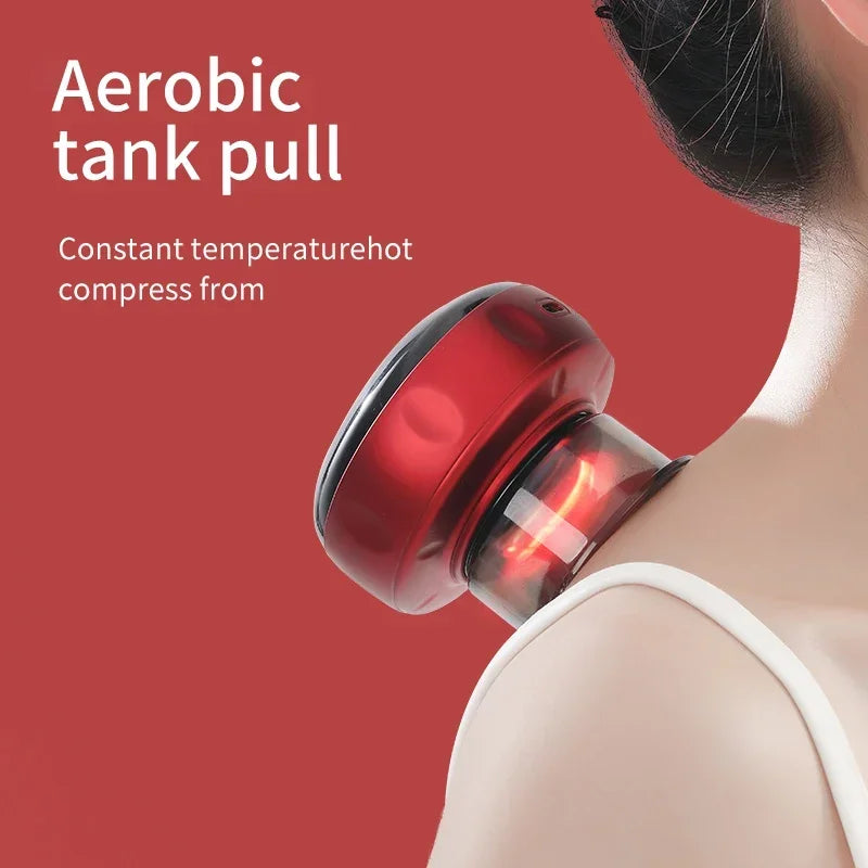 Electric Cupping Therapy Set – Rechargeable Gua Sha Massager, 12-Level Vacuum Suction, Fat Burning &… — product image 5