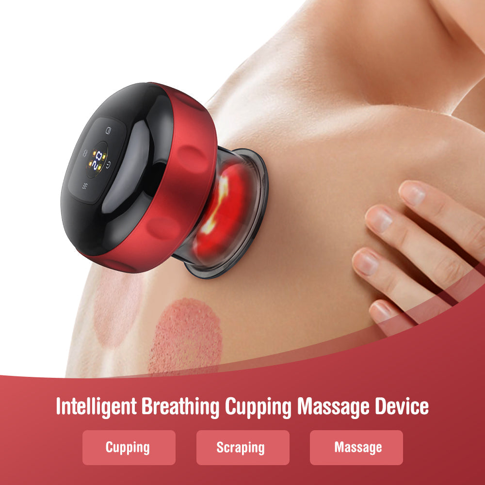Electric Cupping Therapy Set – Rechargeable Gua Sha Massager, 12-Level Vacuum Suction, Fat Burning &… — product image 8
