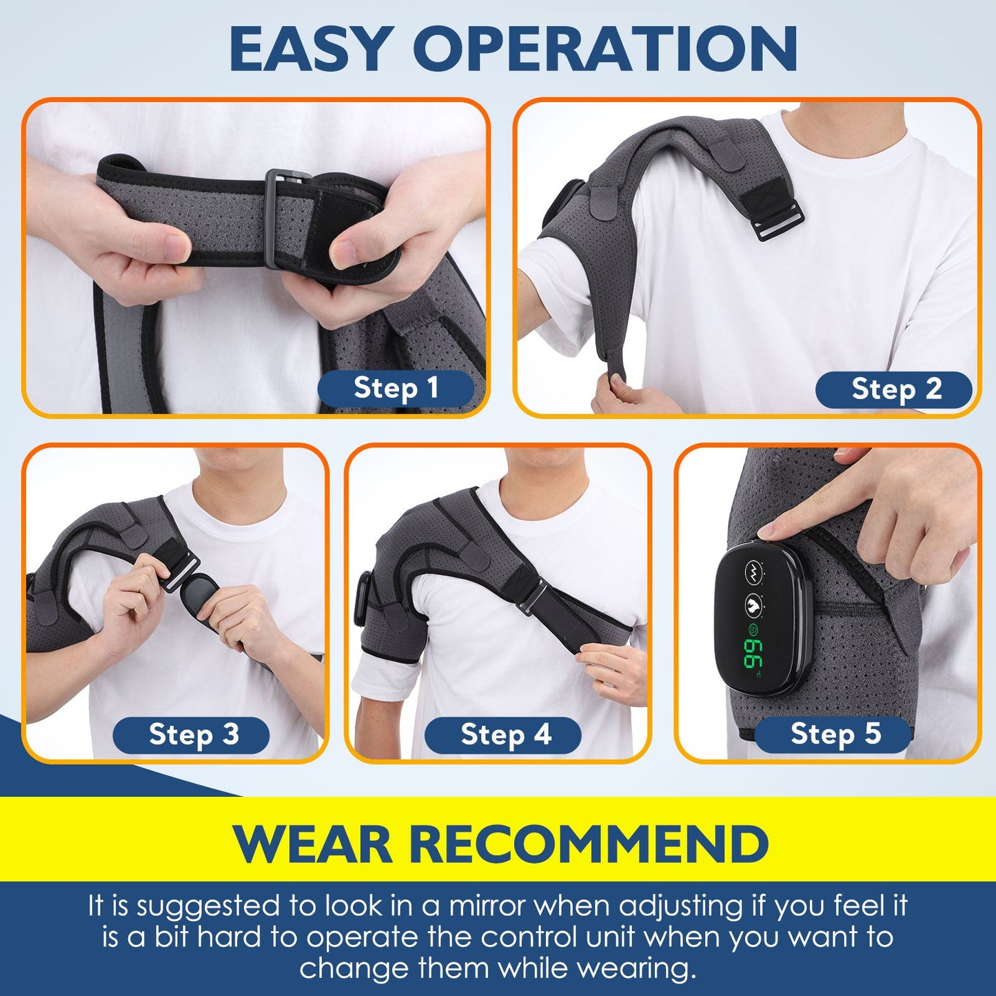 Electrically Heated Shoulder Pads - USB Charging — product image 12
