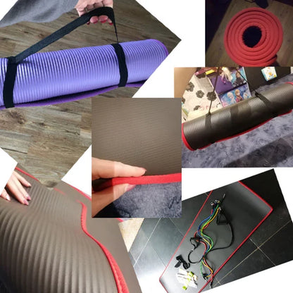 Extra Thick Yoga Mat – 10mm Non-Slip, Environmental NRB Material – 183x61cm, Reversible, Durable,… — product image 5